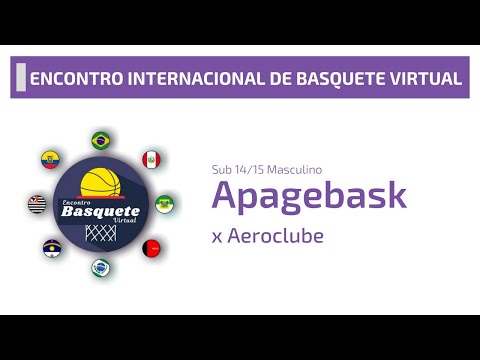 Encontro de Basquete Virtual - APAGEBASK x Aeroclube - Sub-14/15 Masculino