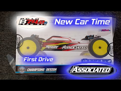 New Car Time! | Team Associated B74.2D First Drive