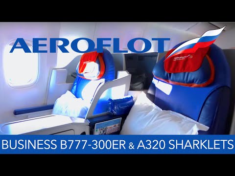 Aeroflot Business Class B777-300ER & A320 Sharklets FRA ✈ SVO ✈ HKG Multi Flight Report Review