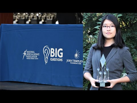 2020 Big Questions NSDA National Champion Interview