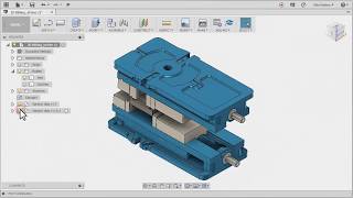 Using Fusions Fixtures - Inserting the part in a vise and making soft jaws 2 of 3
