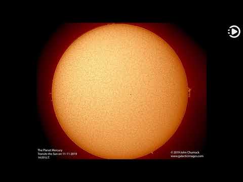 APOD: 2019-11-14 - Mercury and the Quiet Sun (Narrated by Joanna)