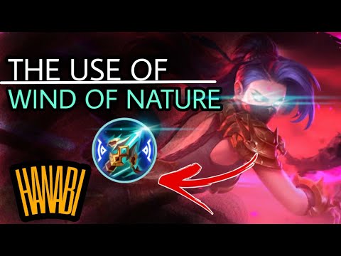 This is how to used WIND OF NATURE Perfectly | HANABI Gameplay | MLBB