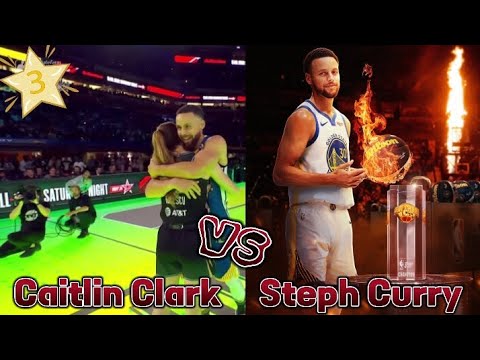 Caitlin Clark VS Steph Curry #3pointcontest