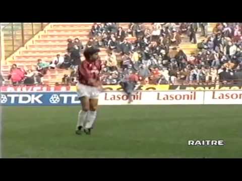 Serie A 1995-1996, day 27 Milan - Parma 3-0 (R.Baggio, Donadoni, Savicevic)