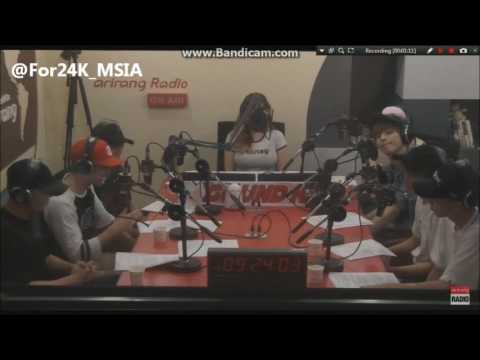 160818 [Arirang Radio] Sound K (24K) - Cory about 24K's hardships