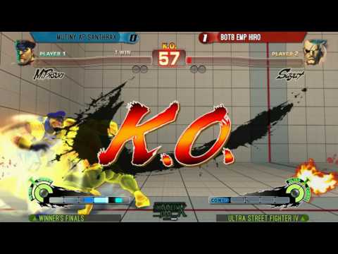 SJX: USF4: EMP Hiro Vs. MUT Santhrax