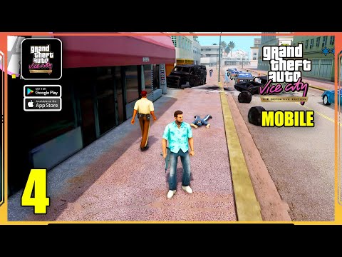 GTA Vice City Definitive Edition Mobile Gameplay Walkthrough Part 4 (Android, iOS)