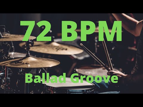 72 bpm drum beat - 4/4 Ballad Groove by Solidtracks