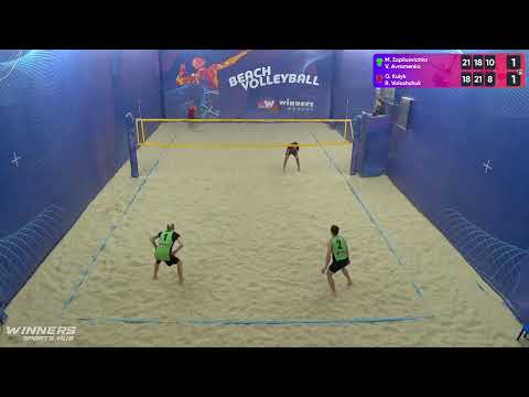 15:45 M. Zapliusvichka / V. Avramenko - O. Kulyk / R. Voloshchuk 18.01.2023 | Winners Beach Volleyb