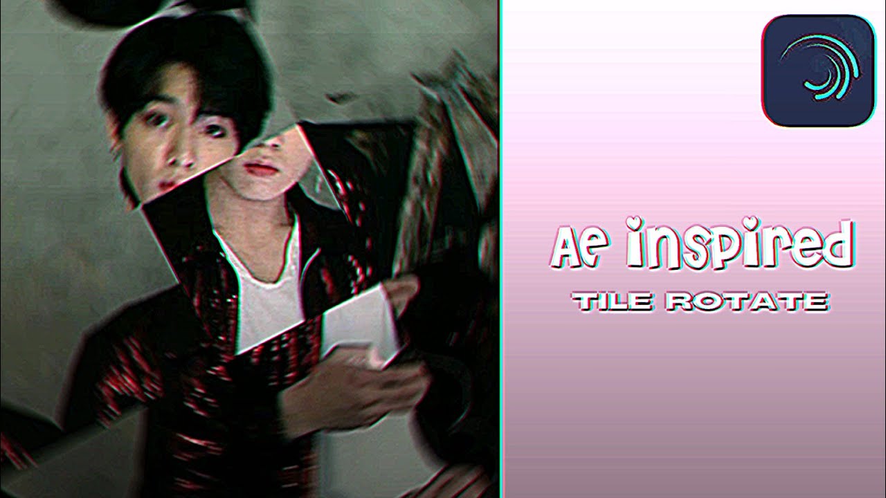 [ AE INSPIRED TILE ROTATE ] Alight Motion Tutorial