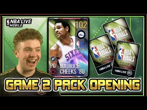 NBA FINALS GAME 2 PACK OPENING! | NBA LIVE MOBILE 19 S3 NBA 2019 FINALS GAME 2 Video