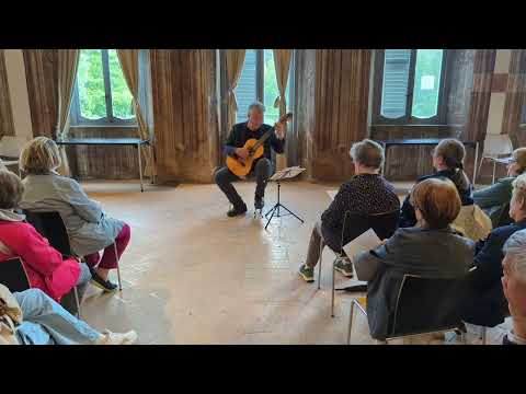 MATTEO STAFFINI PLAYS GASPAR SANZ SUITE AT SERATE MUSICALI VILLA LITTA MILANO LIVE