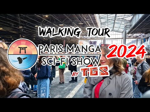Visite complète  Paris Manga Sci-fi Show édition de printemps 2024 - Walking Tour
