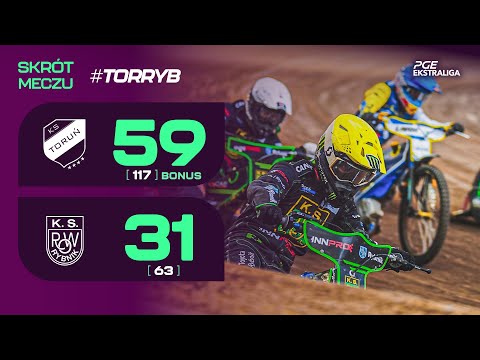 Speedway. Żużel. Mecz: Bezbłędny Michelsen. Przebudzenie Pludry? (skrót #TORRYB 59:31 18.07.2025)