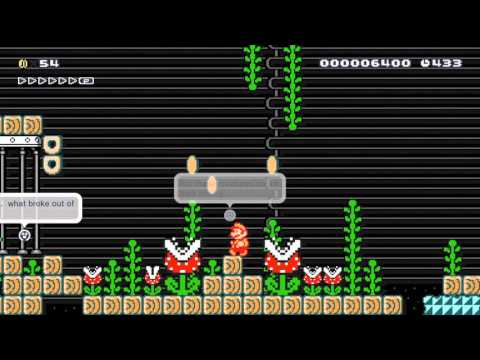 Genetics Research Facility by Scarlet - Super Mario Maker - No Commentary 1AF