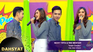 Download lagu The harmony of Nicky Tirta & Rini Mentari when singing 'Indah Cintaku' [DahSyat] [5 August 2016] mp3