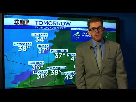 Upper Peninsula Weather Forecast - November 20, 2019