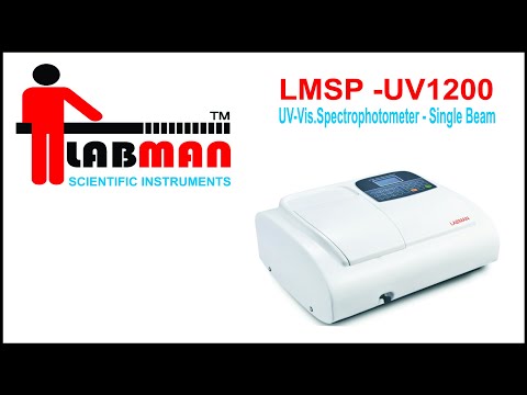 Uv Visible Spectrophotometer