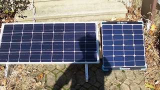 Renogy Eclipse 50 watt vs Standard Cell 100 watt Solar Panel