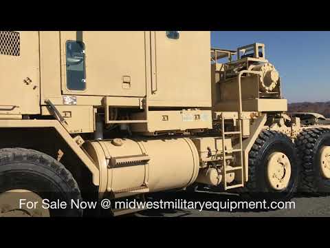 Oshkosh HET M1070 8X8 Military Heavy Haul Semi Truck For Sale!