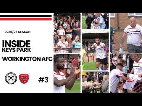 Inside Keys Park | Workington AFC | BTS and AV of our second home victory of the season