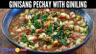 Ginisang Pechay with Pork Giniling