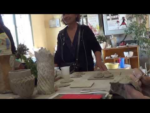 Laboratorio di ceramica a Giannitsa (demo di Pellas - Grecia)