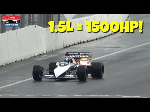 1500HP Brabham F1 BMW Turbo! - MOST POWERFUL Formula One CAR!