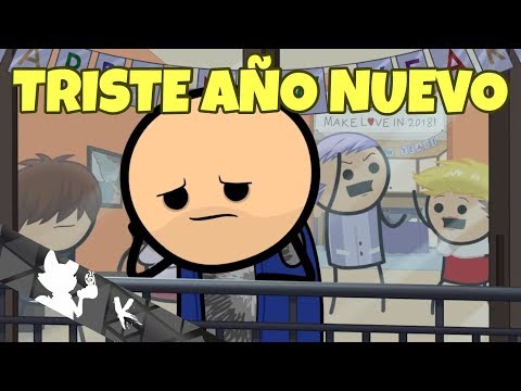 Sad Larry's Sad New Year - Cyanide & Happiness Shorts [ESPAÑOL]