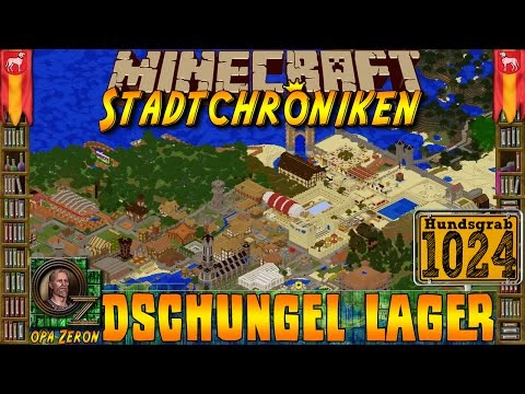 Minecraft #1024 -Stadtchroniken- Dschungel Lager [HD+Deutsch]