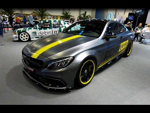 MERCEDES BENZ C CLASS C63 S COUPE C205 NEW MODEL BY RENNTECH 730HP WALKAROUND