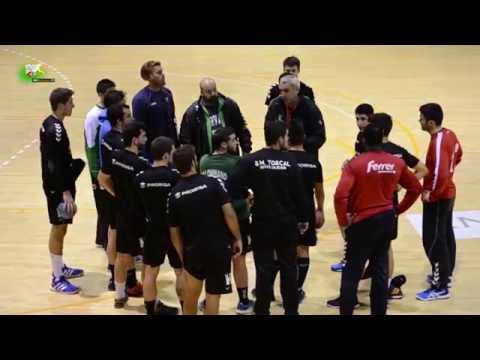 Preparación del Meridiano Antequera para recibir al Academia Octavio en la 11ª jornada