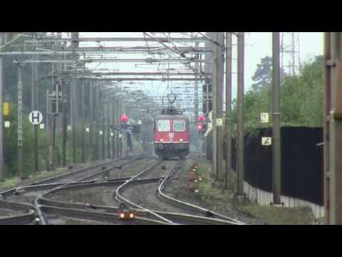 Züge in Rheinfelden (CH) Teil 1/2