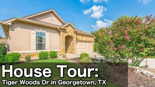 MLS House Tour: 30325 Tiger Woods Dr in Georgetown, TX - Spacious and Meticulously Maintained Home