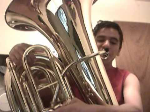 The Nervous Turkey Rag a Tuba Solo by Jaime Reyna