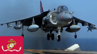 Download lagu Attack aircraft AV 8B Harrier II Vertical takeoff ... mp3