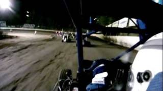 preview picture of video 'Port City Raceway Jr. Sprint Feature 10-1-11'