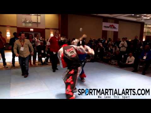 Josh Horwege v Troy Binns - Team Sparring - AKA Grand Nationals 2014