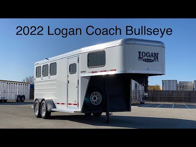 Preview image of 2022 Logan Coach Bullseye 3 Horse Gooseneck youtube video