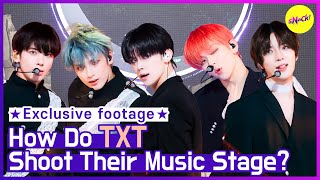 [EXCLUSIVE] How do shoot TXT their music stage? (ENG)