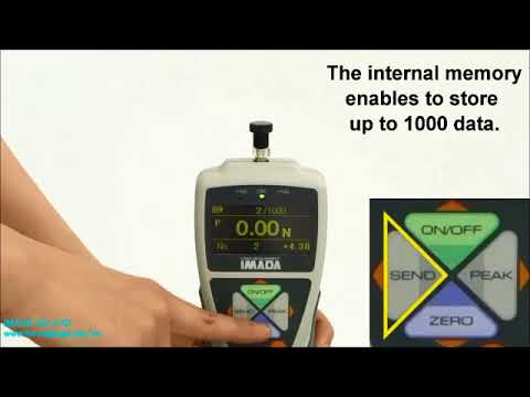Hướng dẫn sử dụng đồng hồ đo lực Imada | ZTA | ZTS | liên hệ 0904259271