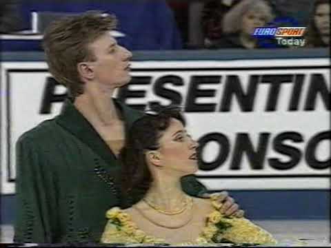 Marina Eltsova & Andrei Bushkov RUS - 1996 World Figure Skating Championships Short Program