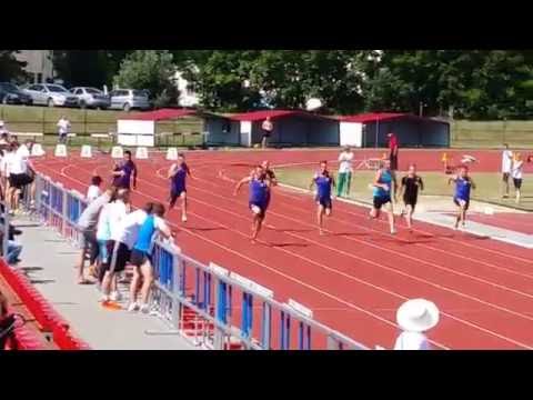 100m előfutam ffi nyílt MEFOB á- Miskolc 2016