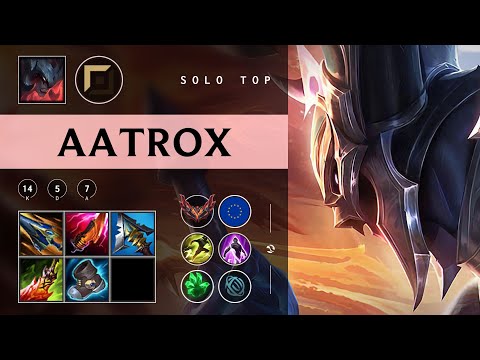 Aatrox Top vs Fiora - EUW Grandmaster Patch 25.23