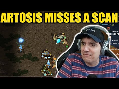 Arty scan barely misses... - Artosis Clips