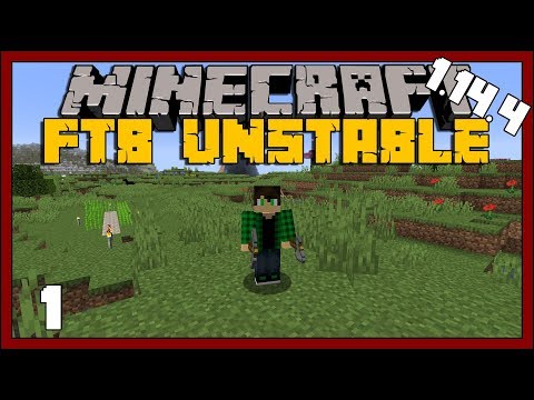 Minecraft FTB Unstable 1.14.4 - EP1 - Latest in Modded Minecraft! - Modded Minecraft 1.14.4