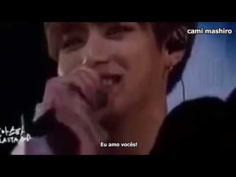 18.02.17 BTS Jungkook se emociona no palco @ Wings Tour live in Seoul