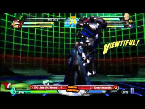 Marvel Madness Justin Wong vs Detrimantix