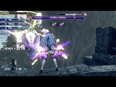 Xenoblade Chronicles 2 New Game Plus 1.4 - Kos-Mos Lv3 16 million+ damage caps